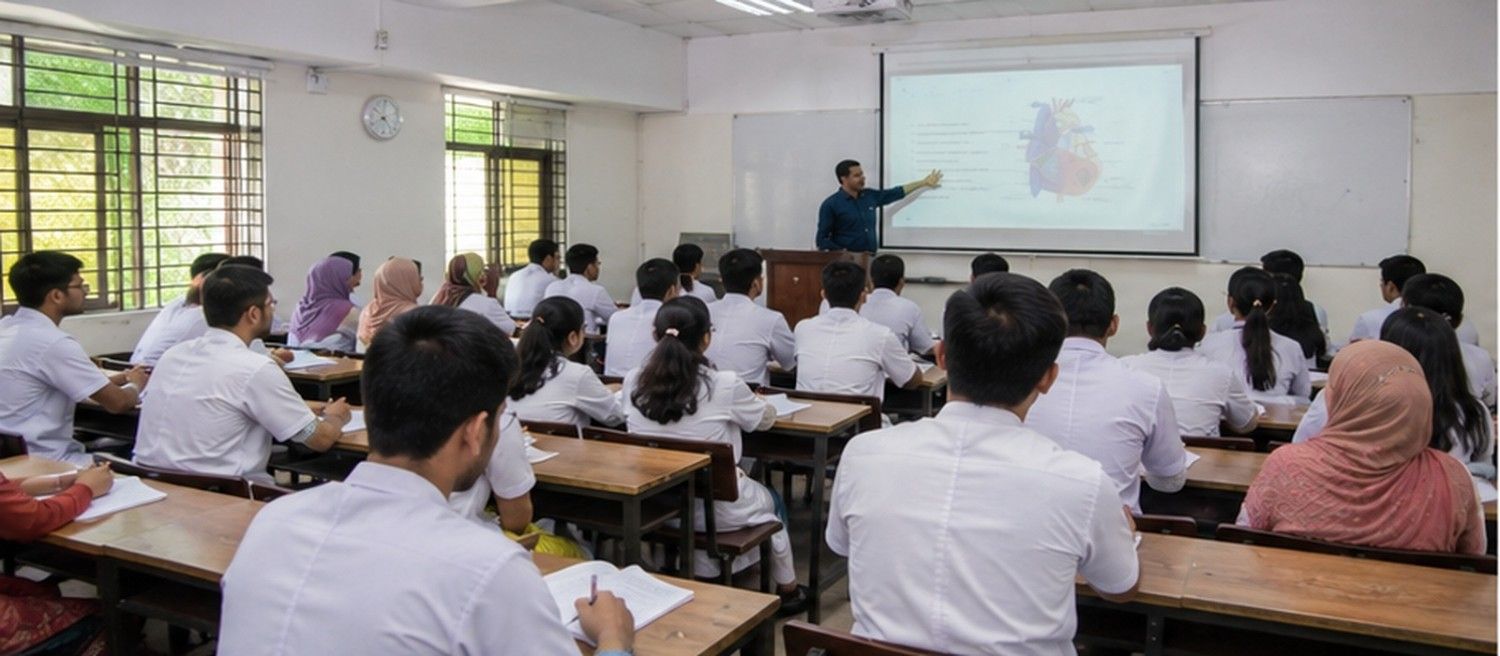 MBBS in Faridpur Medical College campus