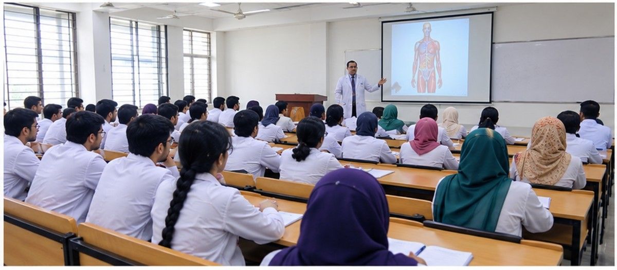 MBBS in Mugda Medical College and Hospital campus