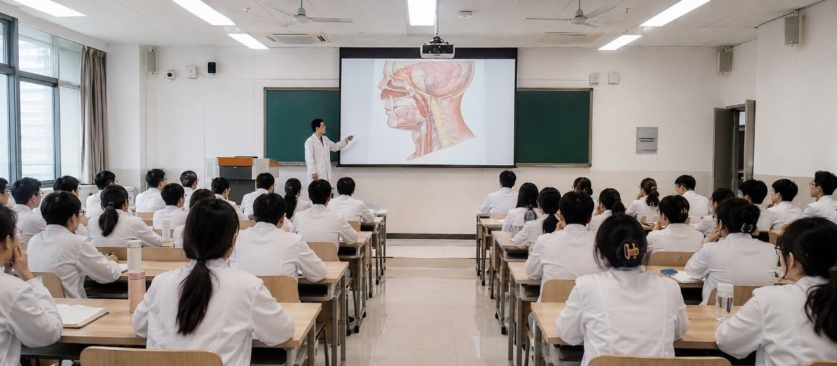 MBBS in Guilin Medical University campus
