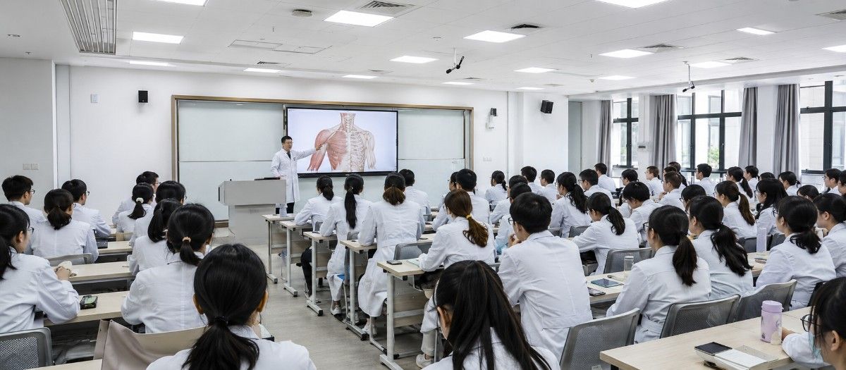 MBBS in Guangzhou Medical University campus