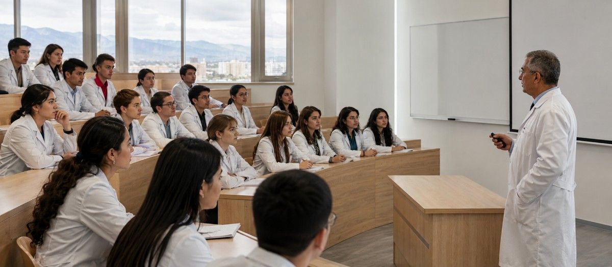 MBBS in Caspian University International School of Medicine campus