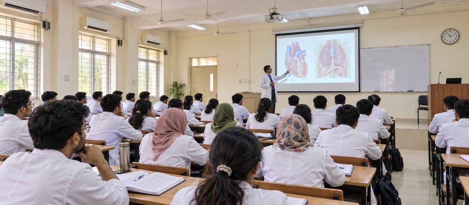 MBBS in Rajshahi Medical College and Hospital campus