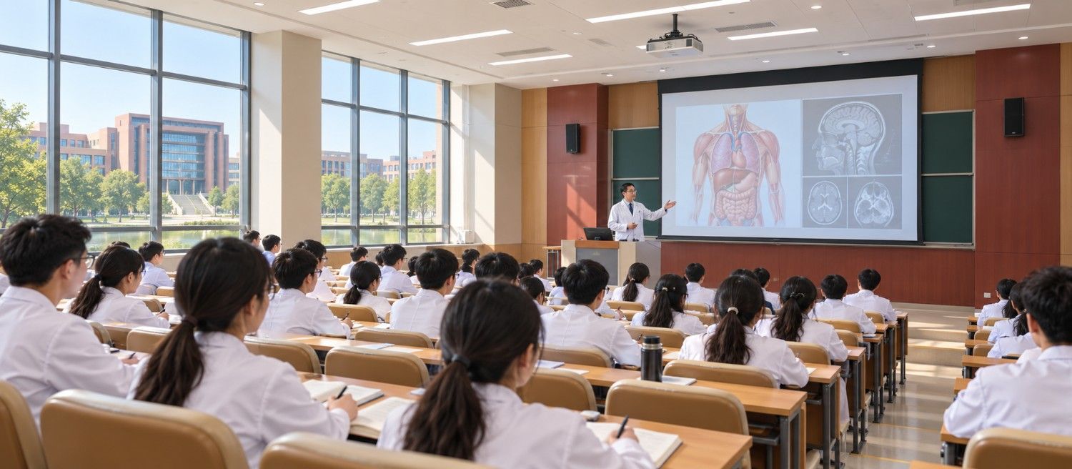 MBBS in Hebei University Medical College campus