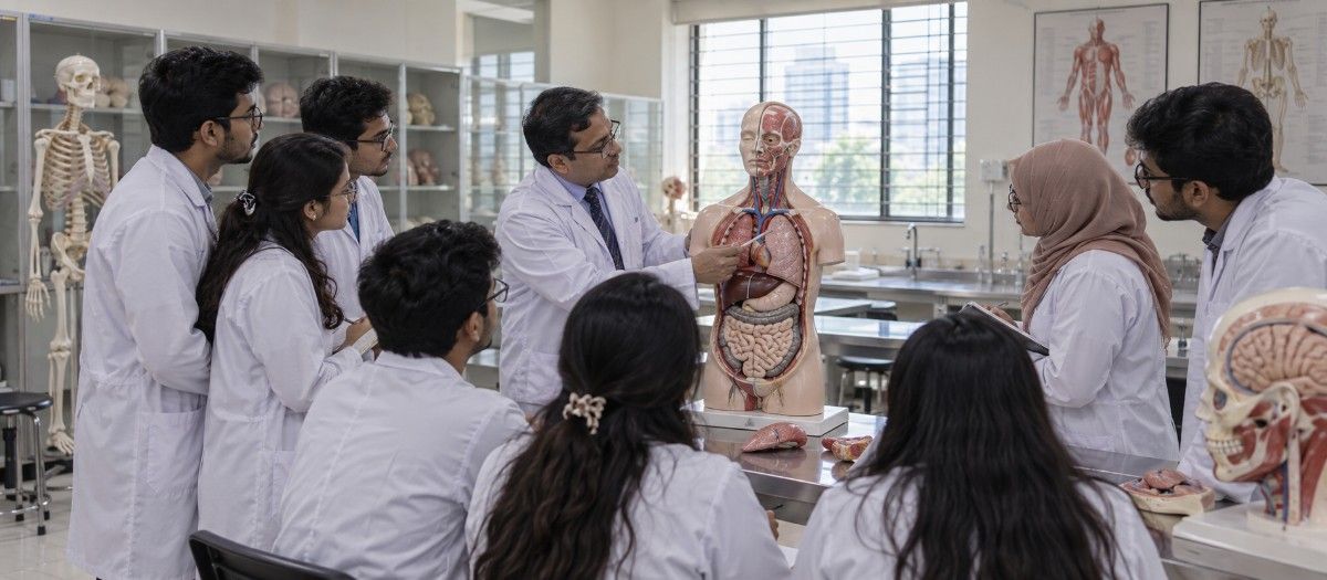 MBBS in Holy Family Red Crescent Medical College campus