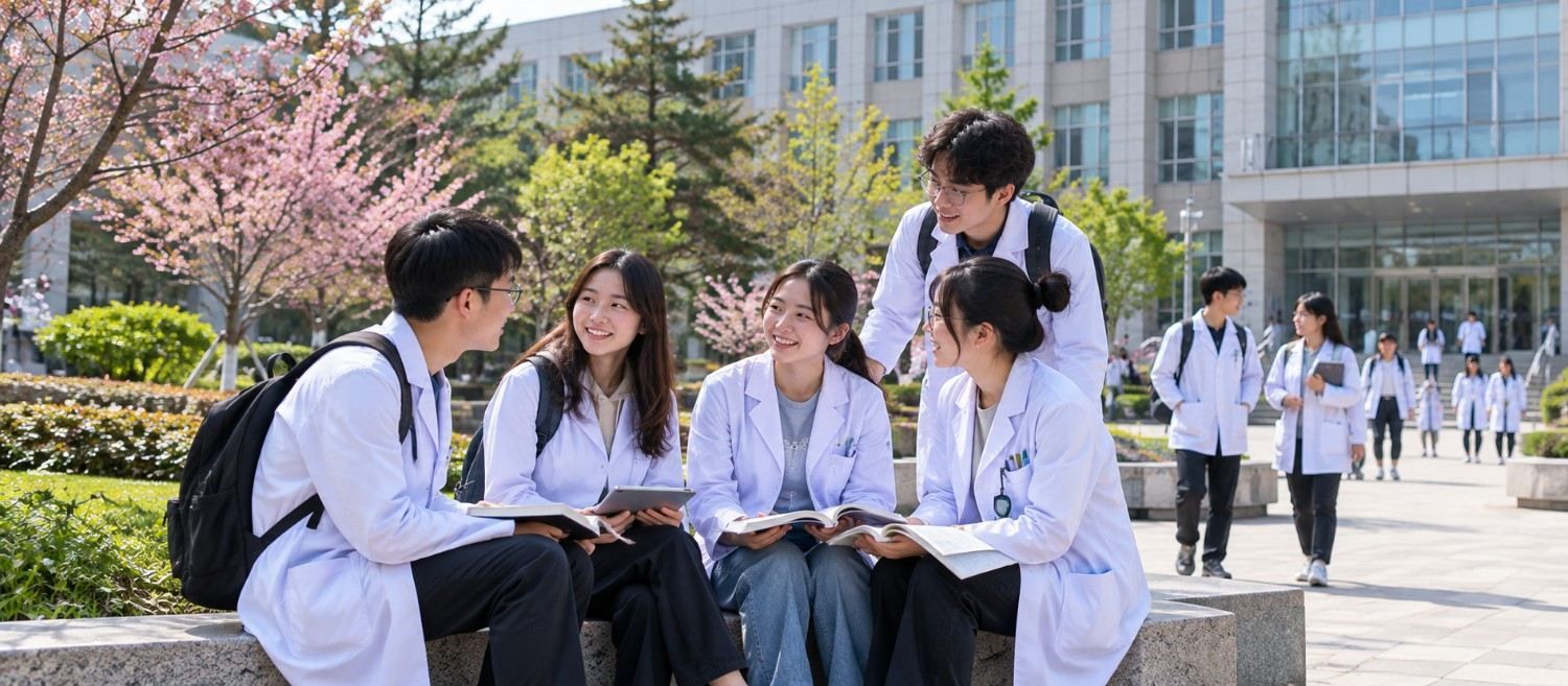 "College of Basic Medical Sciences of Jilin University student life""