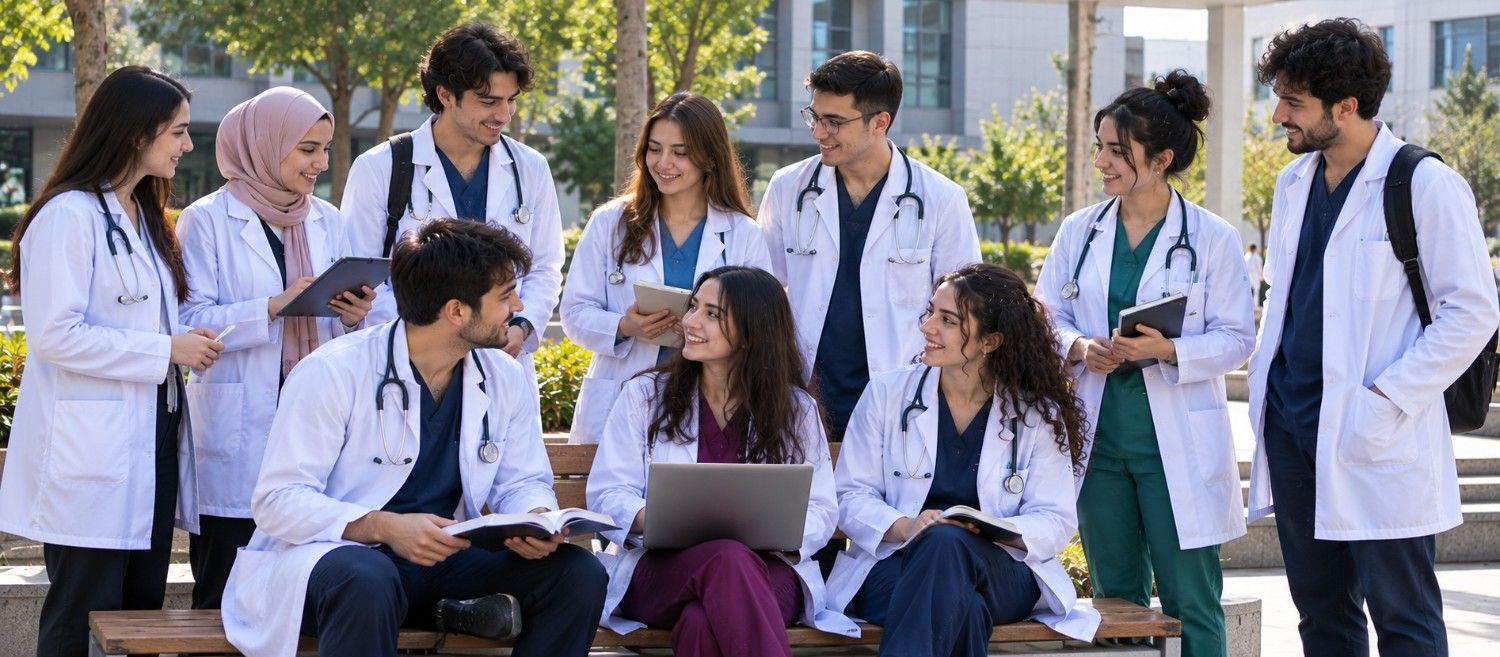 "Hebei University Medical College student life"