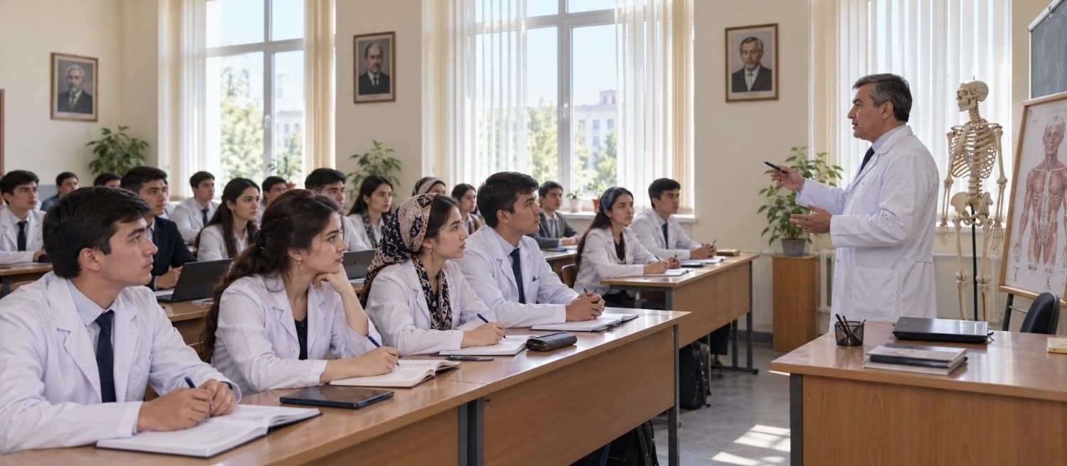 MBBS in Tajik National University Faculty of Medicine campus