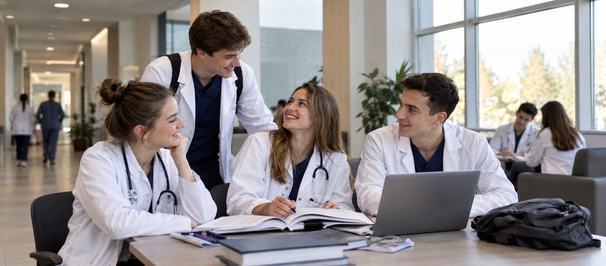 "Kazakh Medical University student life"