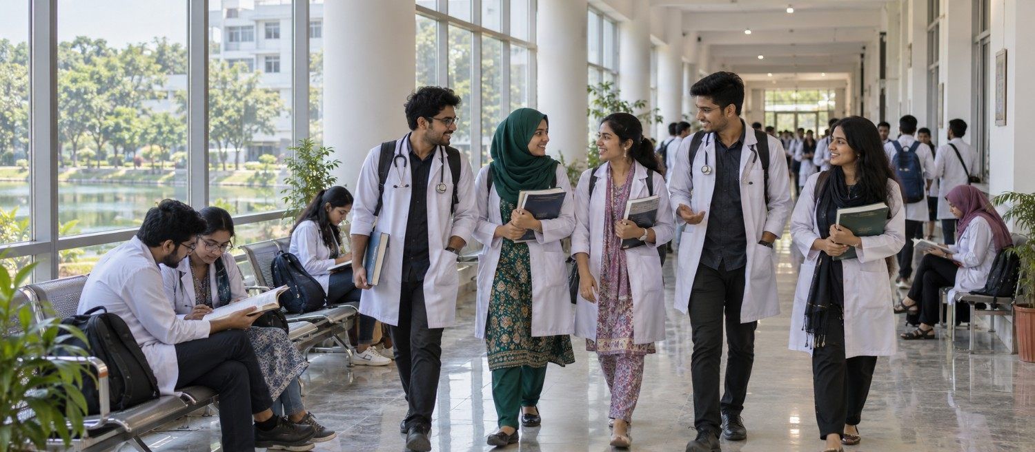 "Ashiyan Medical College student life"