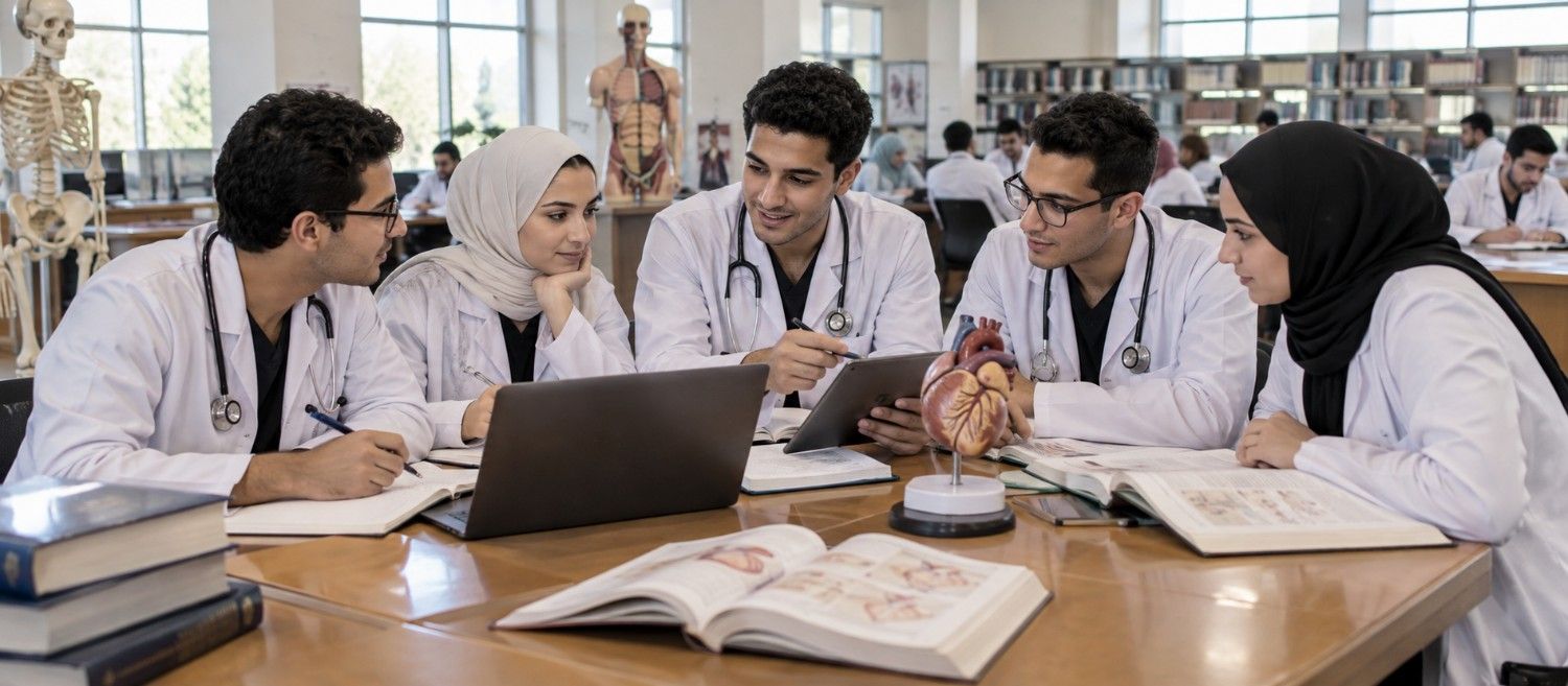 "Misr University for Science and Technology College of Medicine student life"