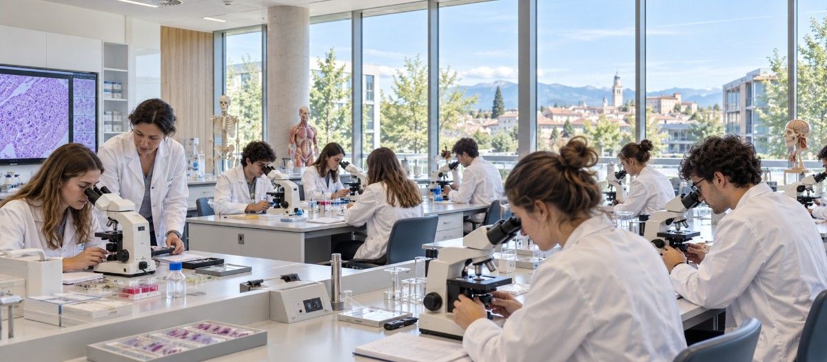 MBBS in University of Udine Faculty of Medicine and Surgery campus