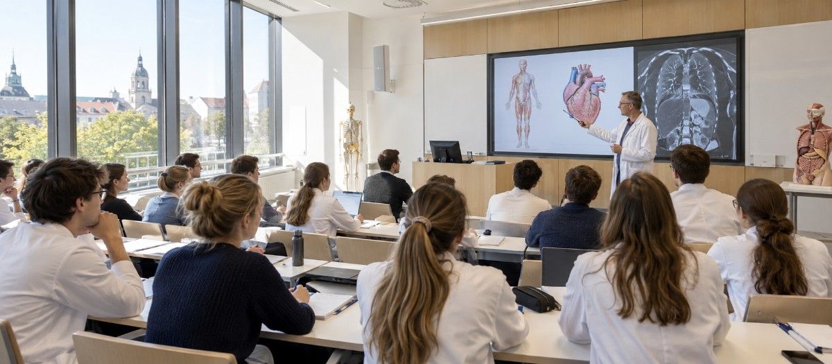 MBBS in Leipzig University Faculty of Medicine campus