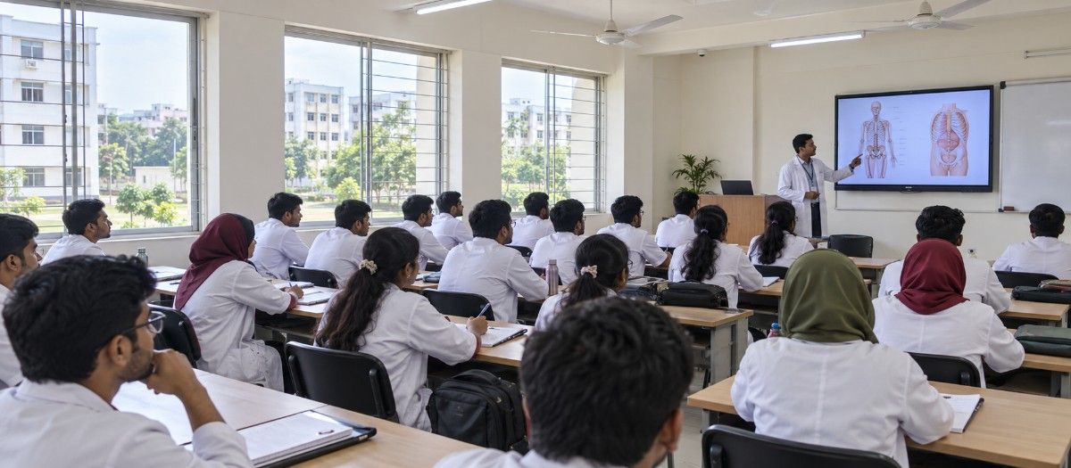 MBBS in Nilphamari Medical College campus