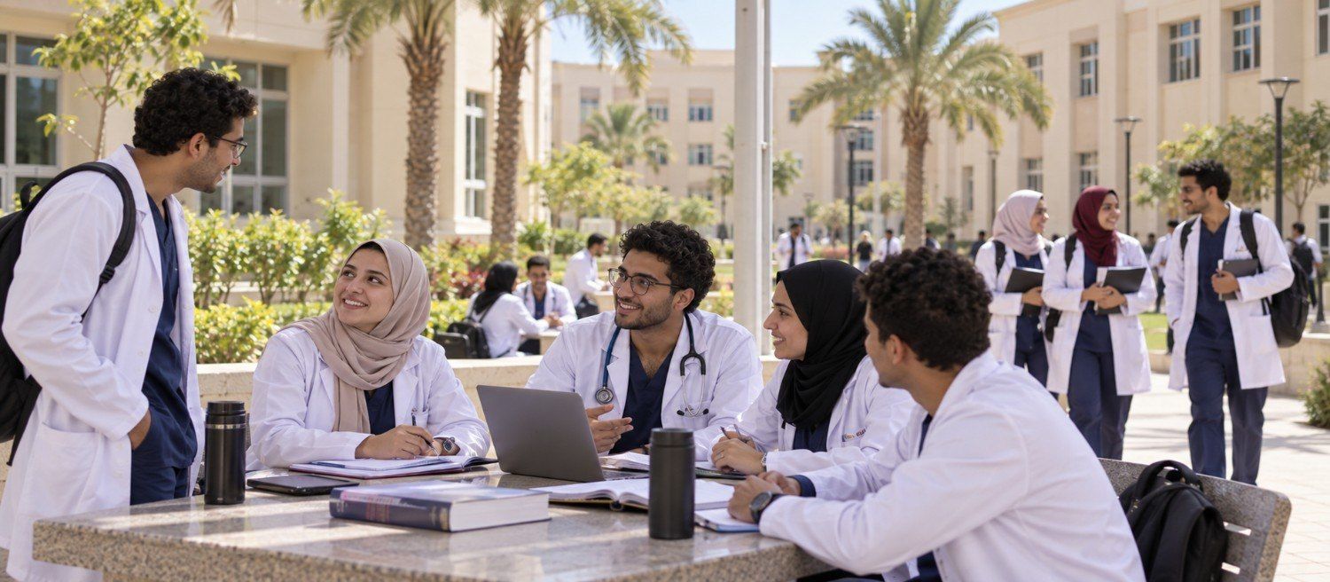 "Beni Suef National University Faculty of Medicine student life"
