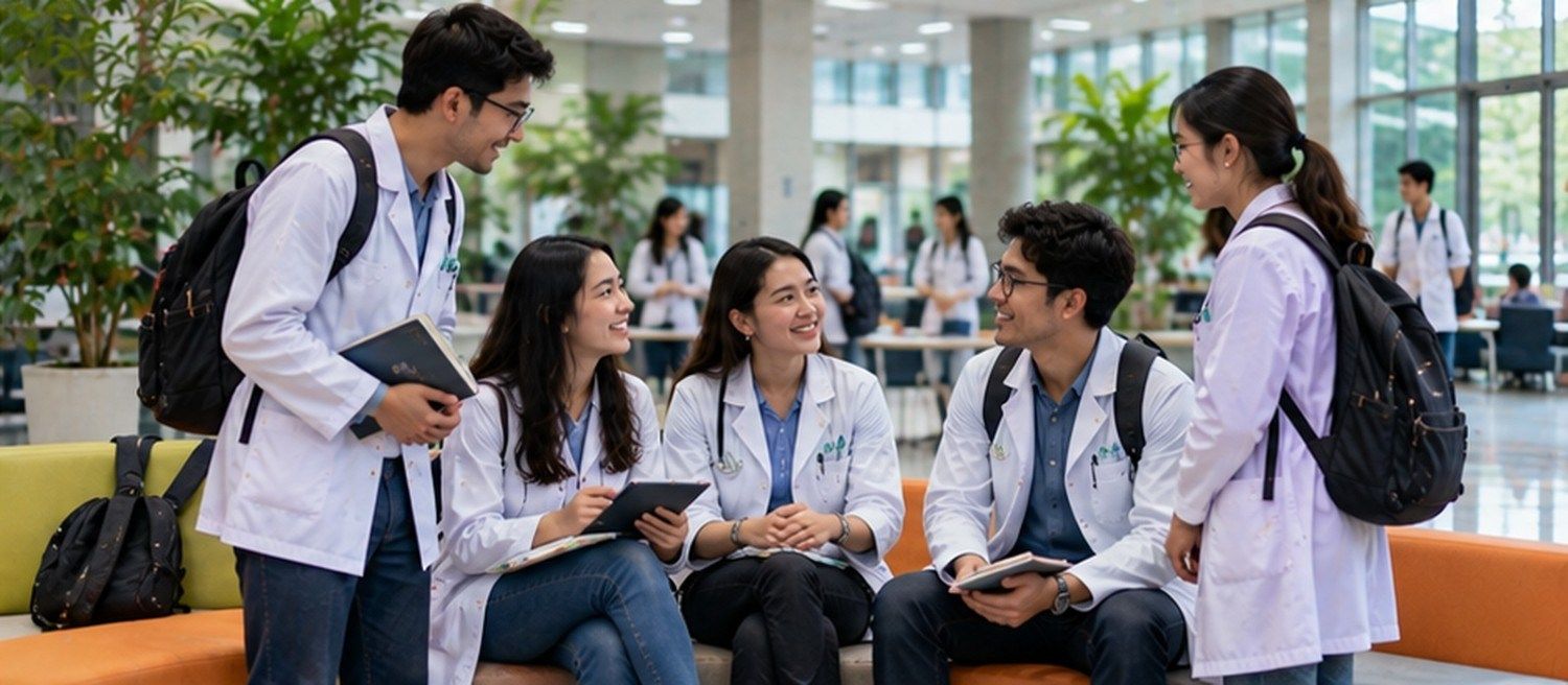 "Hubei Polytechnic University School of Medicine student life"