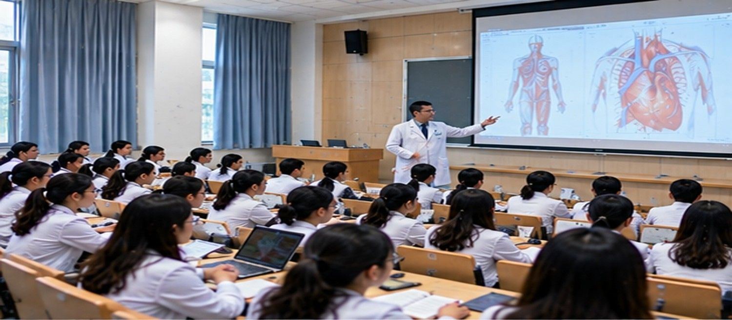 MBBS in Hubei University of Medicine campus