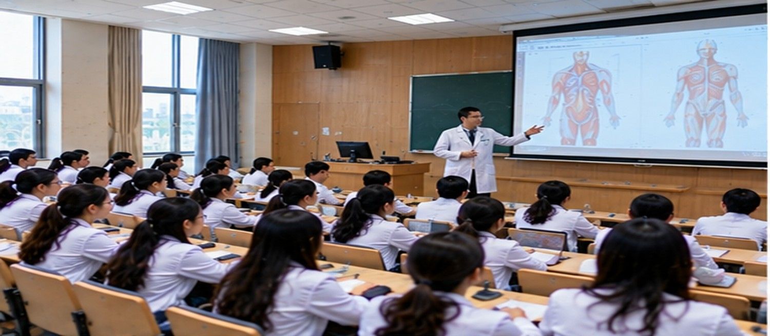 MBBS in Hubei University of Arts and Science Medical College campus