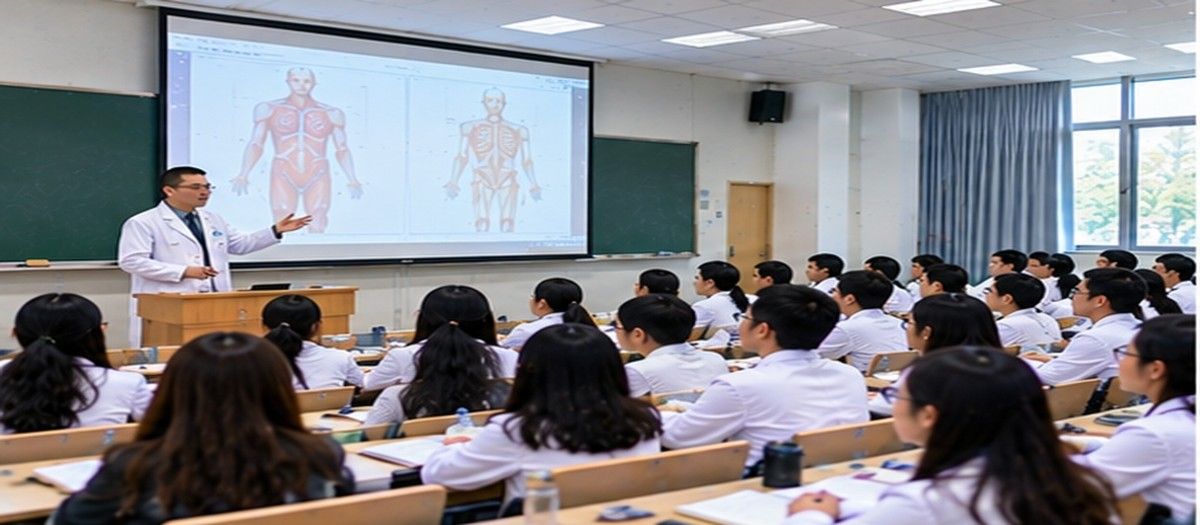 MBBS in Gannan Medical University campus
