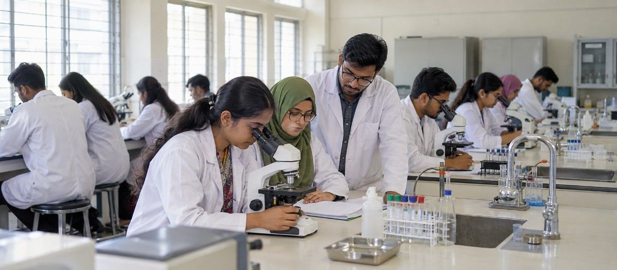 MBBS in Shaheed Tajuddin Ahmad Medical College campus