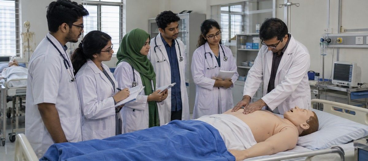 MBBS in Shaheed Monsur Ali Medical College campus
