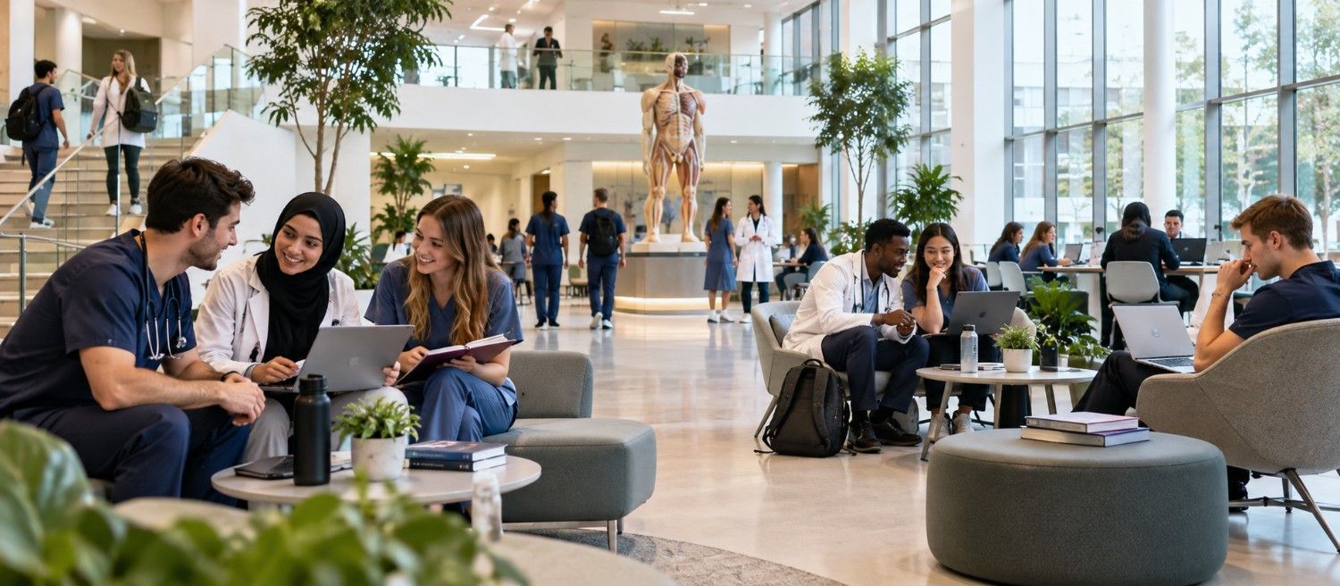 "Vinh Medical University Faculty of Medicine student life"
