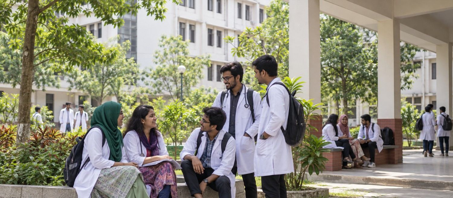 "Rangpur Medical College and Hospital student life"