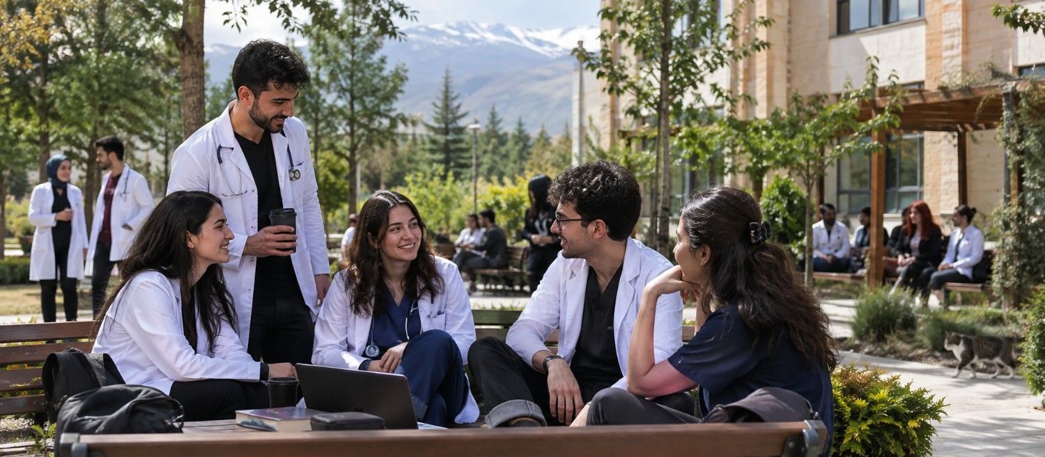 "Kafkas University Faculty of Medicine campus"