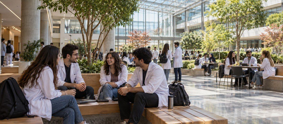 "Hitit University campus student life"