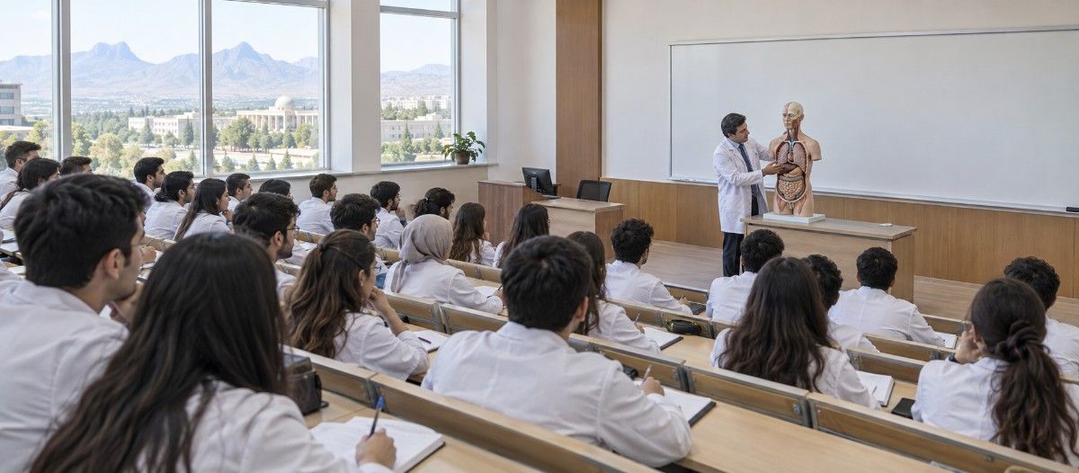 MBBS in Nakhchivan State University Faculty of Medicine campus