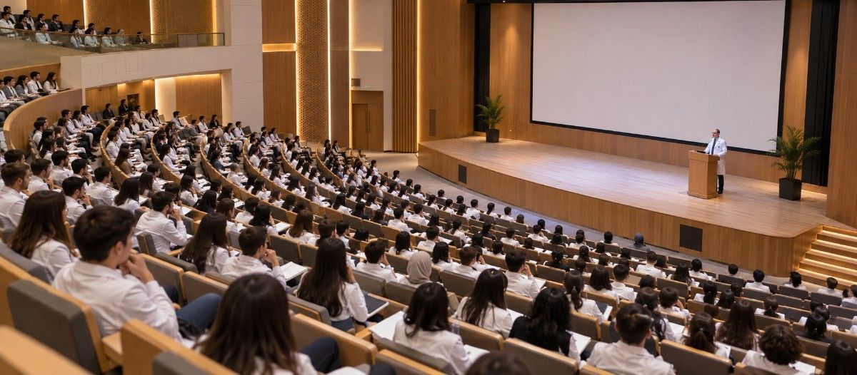 MBBS in Odlar Yurdu University Medical Faculty campus