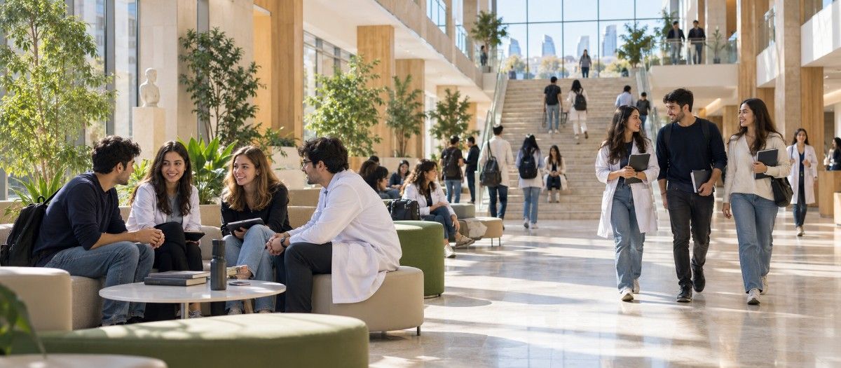 "OYU Medicine campus student life"