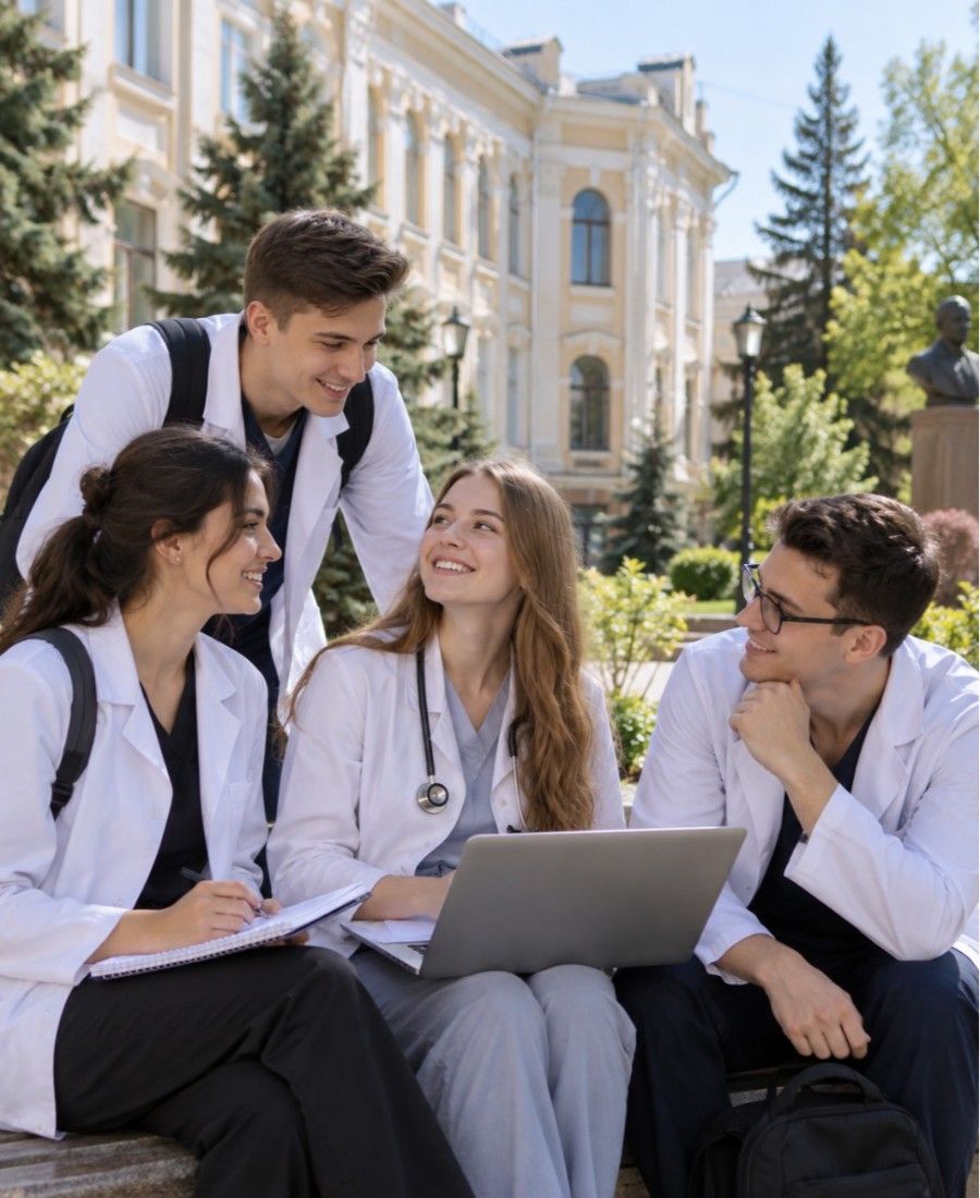 "Orenburg State Medical University student life on campus"