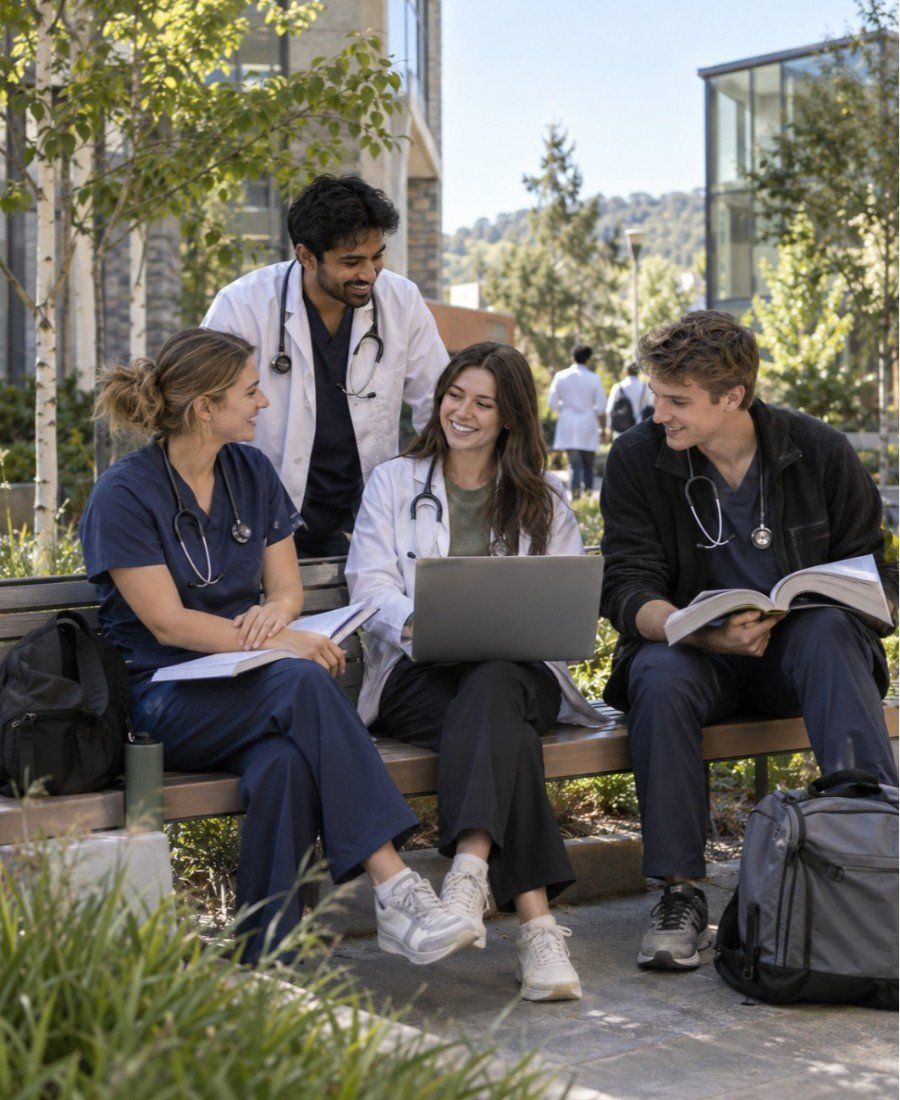 "University of New England School of Rural Medicine student life on campus"