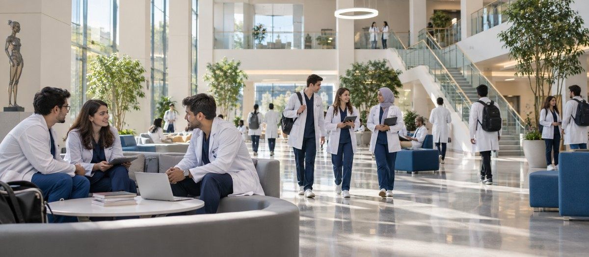 "EMU University Faculty of Medicine Campus student life"