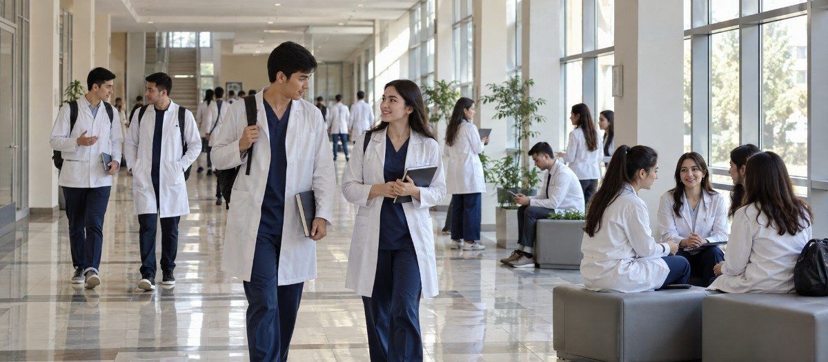 "Gulistan State Medical University student"