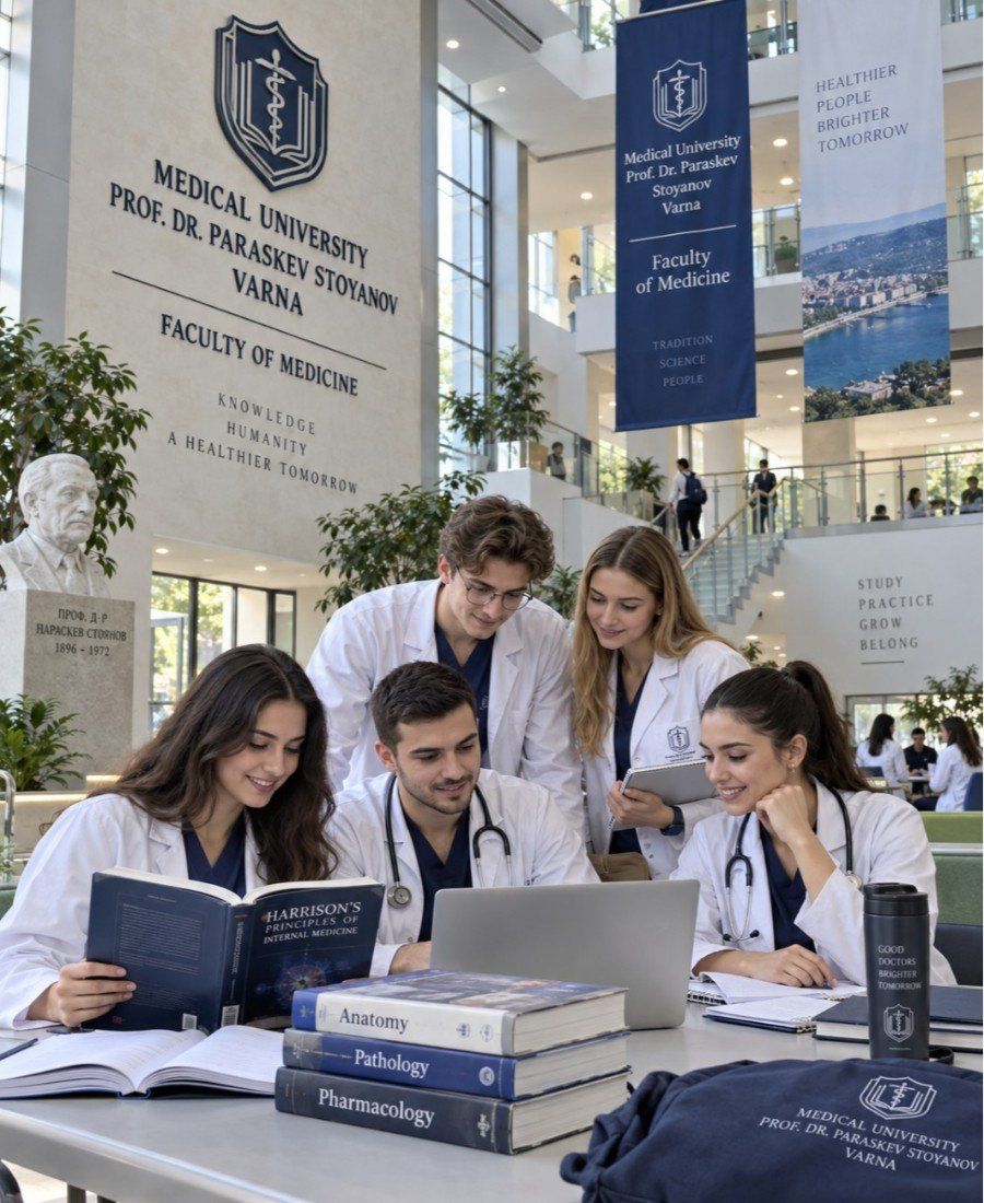 "Medical University Varna Faculty of Medicine student life on campus"