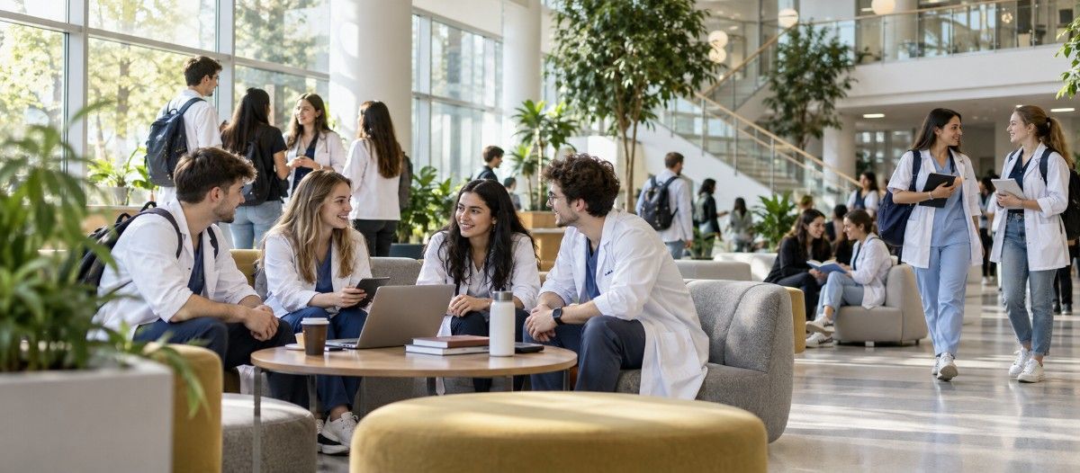"Assen Zlatarov University student life on campus"