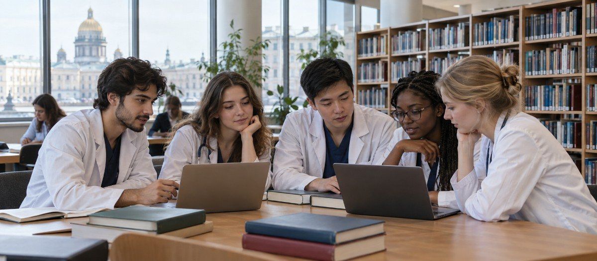 "Saint Petersburg Medico Social Institute student life"