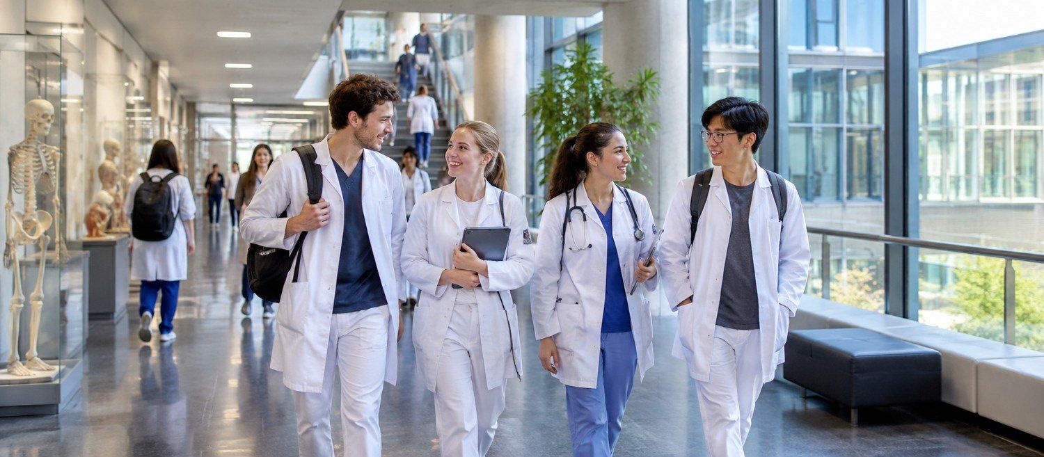 "University of Málaga Faculty of Medicine student life"
