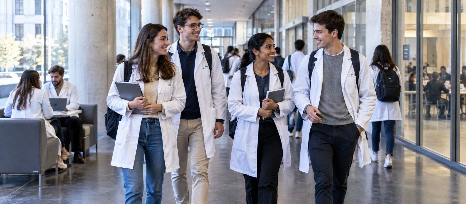"University of the Basque Country Faculty of Medicine and Nursing student life"