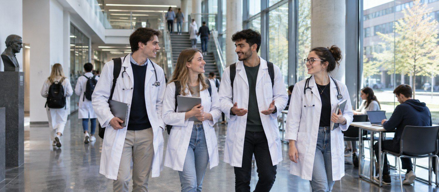 "Facultad de Medicina, Universidad de Zaragoza student life"