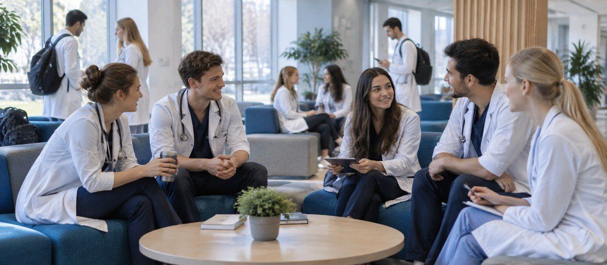 "NJSC South Kazakhstan Medical Academy student life"