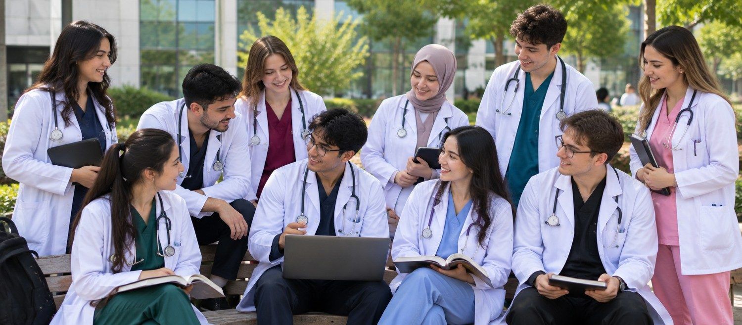 "Bishkek International Medical Institute (BIMI) student life"