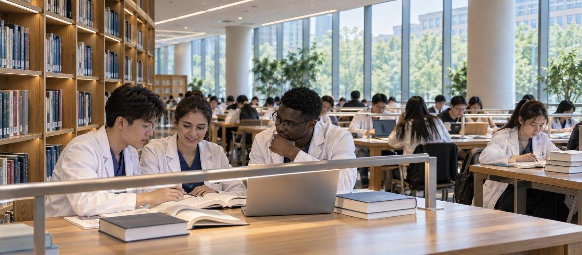 "China Medical University student life"