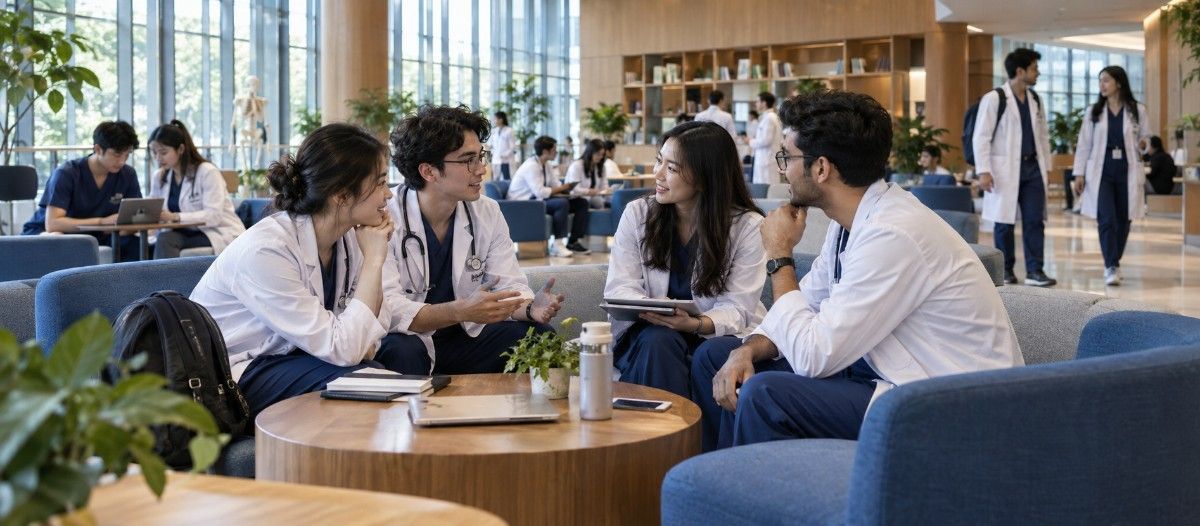"Capital Medical University student life"