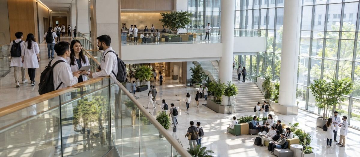 "Tianjin Medical University student life"