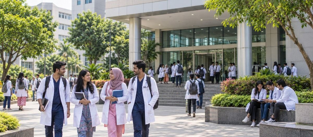 "Medical College for Women and Hospital student life"