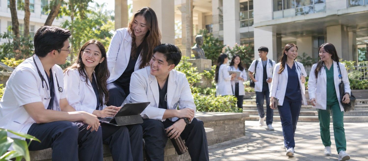 "Bicol Christian College of Medicine student life"