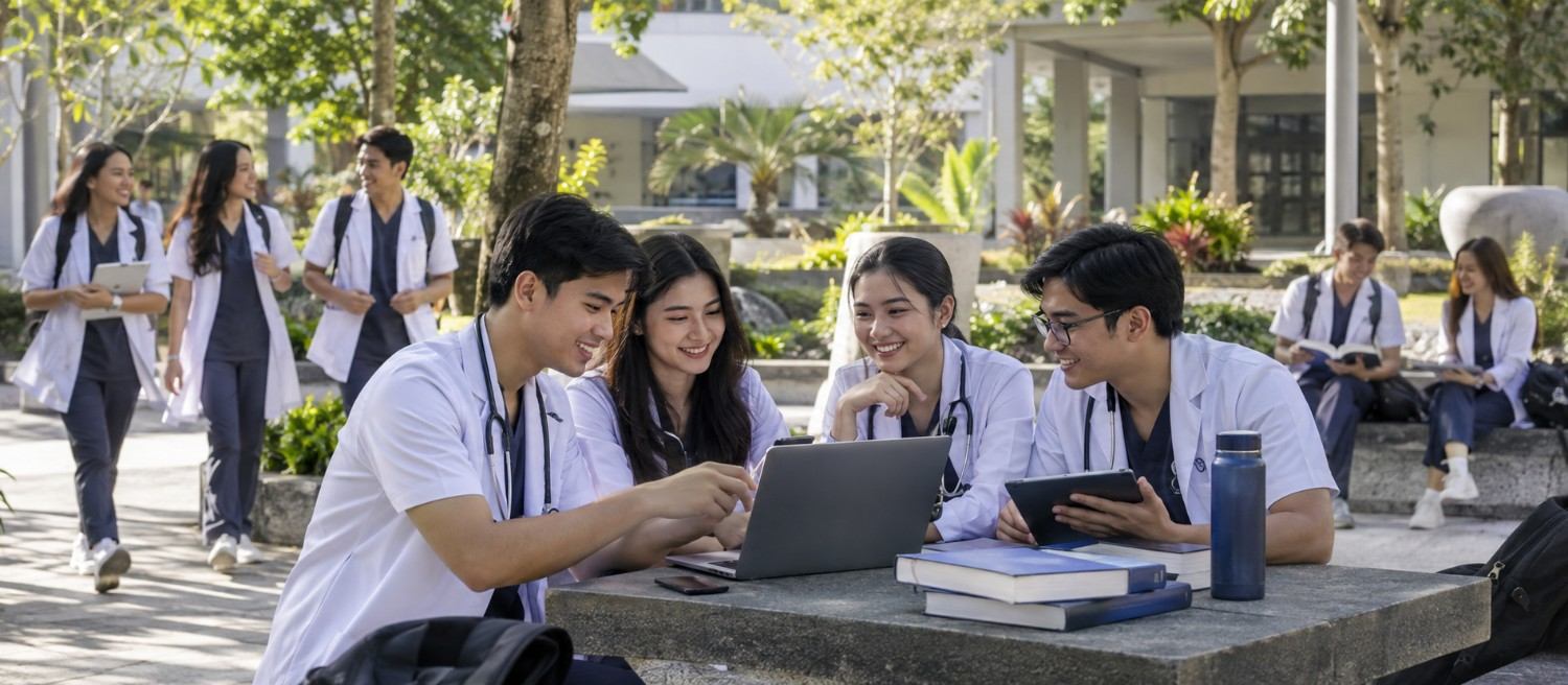 "Cebu Doctors' University College of Medicine student life"