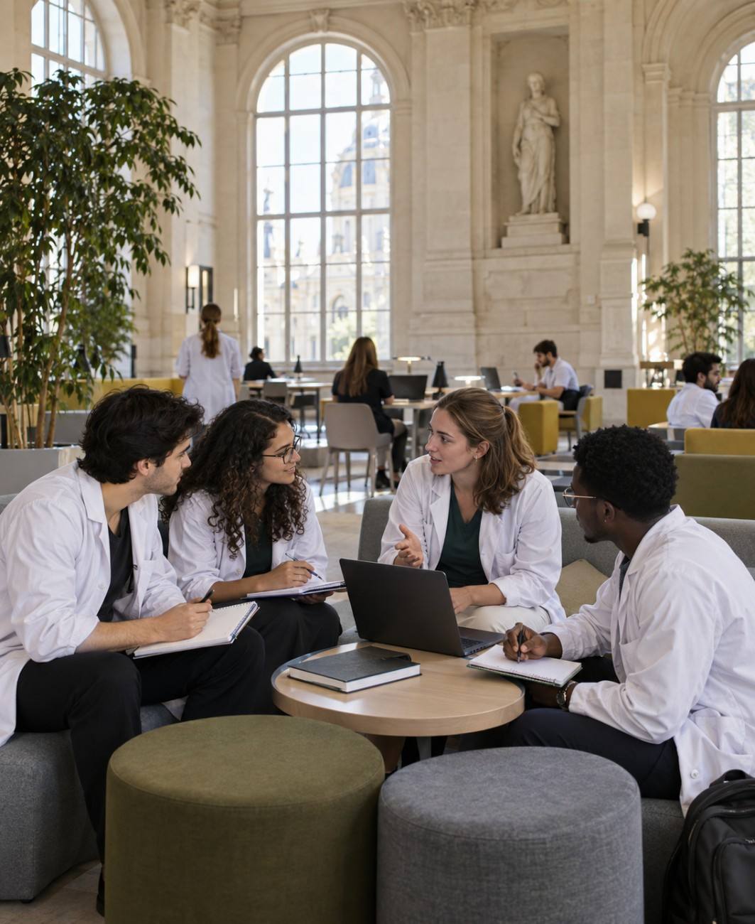 "University of Bordeaux Faculty of Medicine student life"